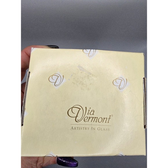 Mary Engelbreit Santa With Pipe Trinket Box Figurine Christmas Collectible#172 - Picture 6 of 6